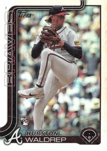 2025 Topps #253 Hurston Waldrep Rainbow Foil REC - Picture 1 of 2