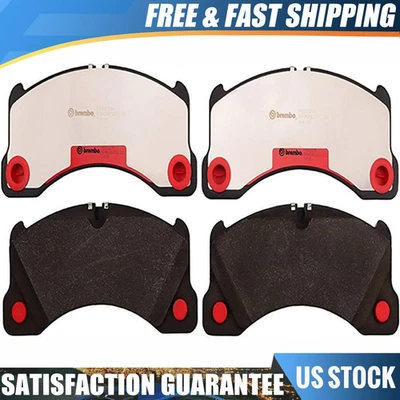 Juego de pastillas de freno delanteras Brembo cerámica OE para Porsche Panamera 2010 Foto 1 de 4