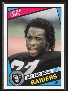 1984 Topps #109 Lester Hayes Los Angeles Raiders - Picture 1 of 2