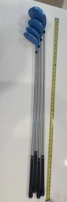 Lady Dunlop Twin Flex Golf Clubs Woods Set Driver 1-3-4-5 Ladies Graphite Shafts - Image 1 of 4