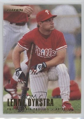 1996 Fleer Lenny Dykstra #495 - Image 1 of 2