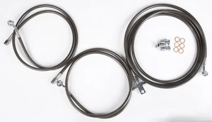 Streamline XP1K-R-4-SMOKE Brake Line Kit (+4in.) - Smoke - Picture 1 of 3