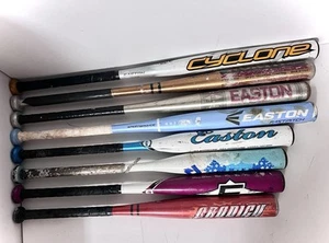 Softball Bundle Bats 26 28 29 32 Inch (Easton, Cyclone, Synergy. - Picture 1 of 7