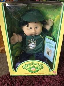 Cabbage Patch Kid Play Along Asian Boy Htf Boxed Doll - Picture 1 of 6