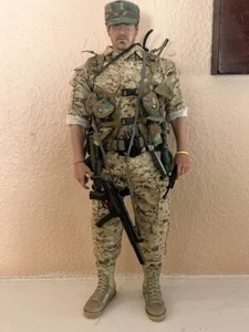 1/6 1:6 12" SCALE CUSTOM figure gi joe  OOAK  cobra Leatherneck - Picture 1 of 19