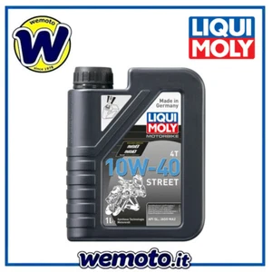 Olio Liqui Moly Street 10W40 Semisintetico per Moto e Scooter 4 Tempi - 1 litro - Foto 1 di 4