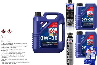 7L Liqui Moly Synthoil Longtime Plus 0W-30 Cera Tec Pro-Line Limpieza De Motor - Imagen 1 de 4