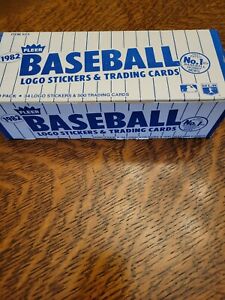 Fleer baseball 1982 vending pack