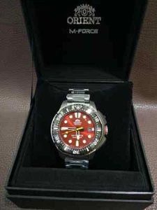 Orient M-FORCE 200m RN-AC0L02R Automatic Mens Watch US*4 - Picture 1 of 6