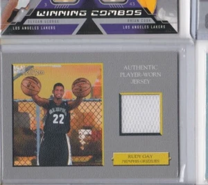 RUDY GAY 06-07 TOPPS TURKEY RED-ROOKIE JERSEY CARD-GRAB THIS SWEET CARD NOW! - Picture 1 of 23