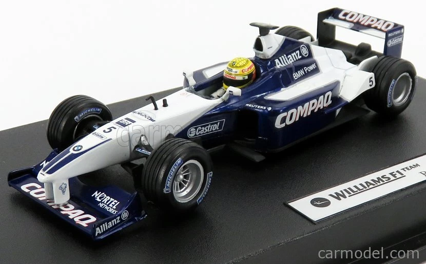 MATTEL 50211 1/43 AUTO HOT WHEELS WILLIAMS F1 R.SCHUMACHER 2001 - Immagine 1 di 1