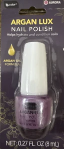 B Color Argan Lux Nail Polish "Aurora"-Brand New-SHIPS N 24 HOURS - Picture 1 of 5