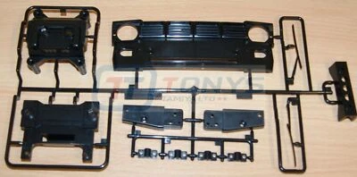 Tamiya 58397 Toyota Hilux High Lift, 9225105/19225105 W Parts (Grill/Wipers) NEW - Image 1 of 2