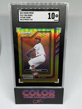 2020 Panini Prizm Future Stars Gold Prizm 7/10 Tink Hence SGC 10 Cardinals