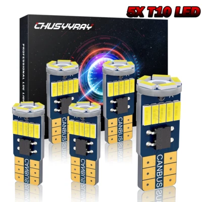 Kit de paquete de licencia de 5 luces interiores LED blancas para KIA Forte 2019-2023 2024 Foto 1 de 4