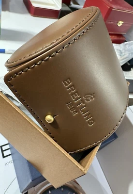 BREITLING WATCH TRAVEL BOX CASE POUCH INNER OUTER NEW DESIGN SWISS MADE GENUINE - Image 1 of 4