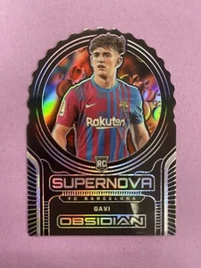 2021-22 Panini Obsidian GAVI #7 RC Rookie-Supernova E/E púrpura/60 casi nuevo-como nuevo (A1) - Imagen 1 de 2