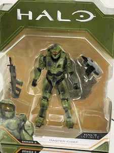 Halo Infinite Master Chief Series 3 5" Action Figure Jazwares 2021 World Of Halo - Picture 1 of 5
