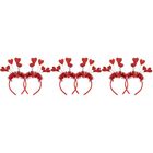  6 Pcs Valentinstag Kopfbedeckungen Kleid Für Mädchen Haar Stirnband