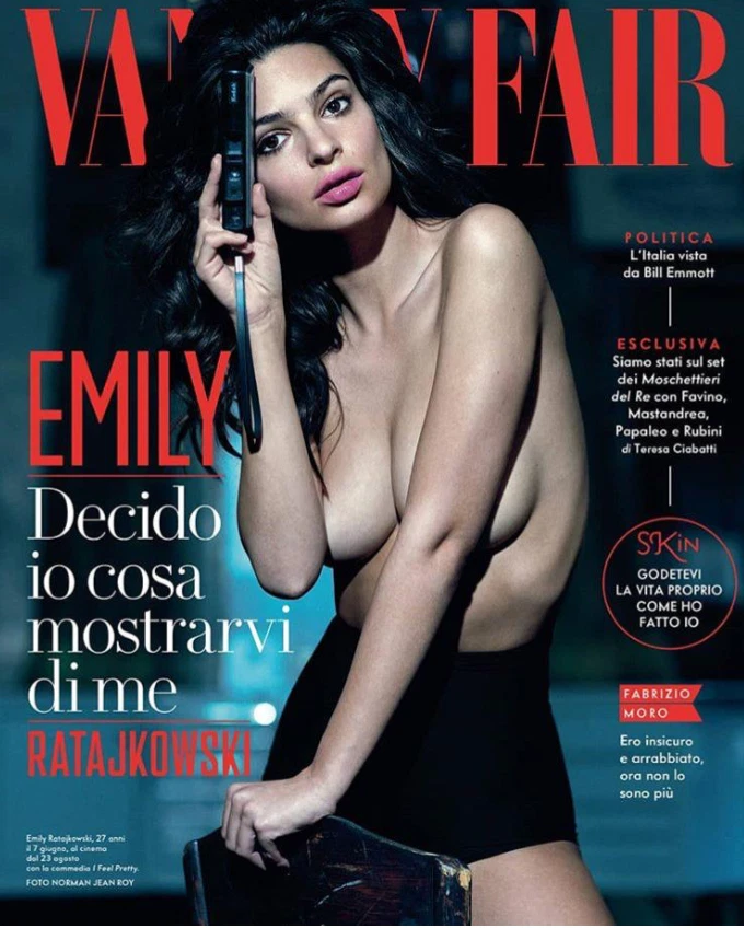 EMILY RATAJKOWSKI Vanity Fair Magazine Italia June 2018 Gemma Arterton SEALED - Image 1 of 1