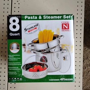 8qt Pasta Dampfgarer Set - Bild 1 von 2