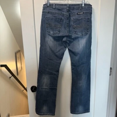 Cowgirl Tuff женщин навсегда туф Bootcut Jean езды Western вышитый карман - Изображение 1 из 4