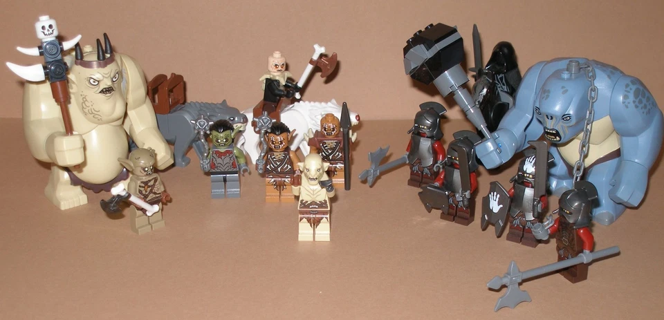 Lego Herr der Ringe / Der Hobbit - Auswahl Minifiguren - "Uruk Hai , Orks etc." - Bild 1 von 1