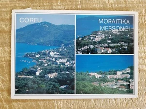 CORFU-MORAITIKA MESSONGI.VTG USED POSTCARD*P12 - Picture 1 of 3