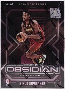 2021-22 PANINI OBSIDIAN BASKETBALL HOBBY BOX NEW FACTORY SEALED - Picture 1 of 2