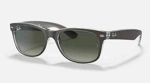 Ray-Ban New Wayfarer Color Mix Gunmetal/Grey 55mm Sonnenbrille RB2132 614371 55-18 - Bild 1 von 7
