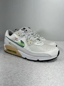 Nike Air Max 90 SE Schuhe WMN Größe 10 Summit weiß neptun grün Swoosh DO9850 100 - Bild 1 von 15