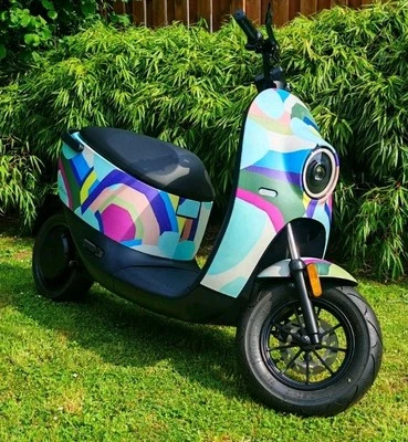 UNU Scooter Pro 3kW UNU X IDIOTEQUE Sonderedition von Hannah Laterveer eRoller - Bild 1 von 4