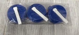 Lot/Set of 3 Vintage Rubbermaid Sippin Saver Lids w/ Straws NEW! 035C - Picture 1 of 6