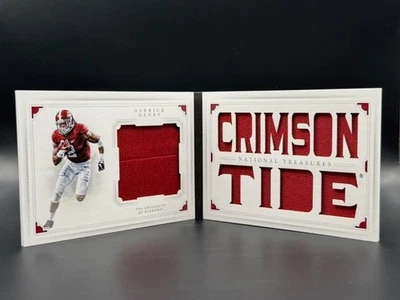 Derrick Henry (MEM) 2016 Panini National Treasures #13 ~ usado por el jugador 25/07 Foto 1 de 4