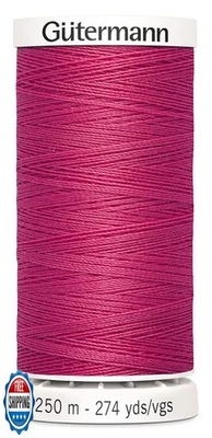 Gutermann Sew-All Thread 273 Yds: Hot Pink - Image 1 of 2
