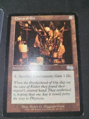 Claws of Gix Urza's Saga MTG EX/MP - Image 1 of 3