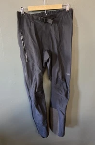 Outdoor Research Windstopper Soft Shell Pants Mens Small Snow Ski Black - Picture 1 of 3