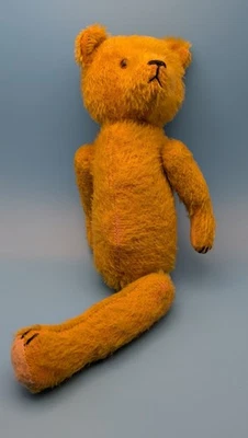 Extremidades de varilla de metal articuladas de oso de peluche mohair vintage Foto 1 de 4