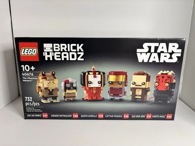 Lego BrickHeadz Star Wars La Amenaza Fantasma 40676 RETIRADO Nuevo en Caja Auténtico Foto 1 de 2