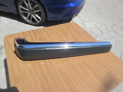 81-91 Jaguar XJS RIGHT Rear Bumper Molding Metal Chrome & Rubber BAC2928 NICE JP - Image 1 of 4
