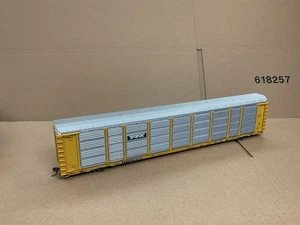 WALTHERS HO SCALE FREIGHT CAR WAGON AUTO CARRIER THRALL 89’ UNION PACIFIC TTX ! - Picture 1 of 9