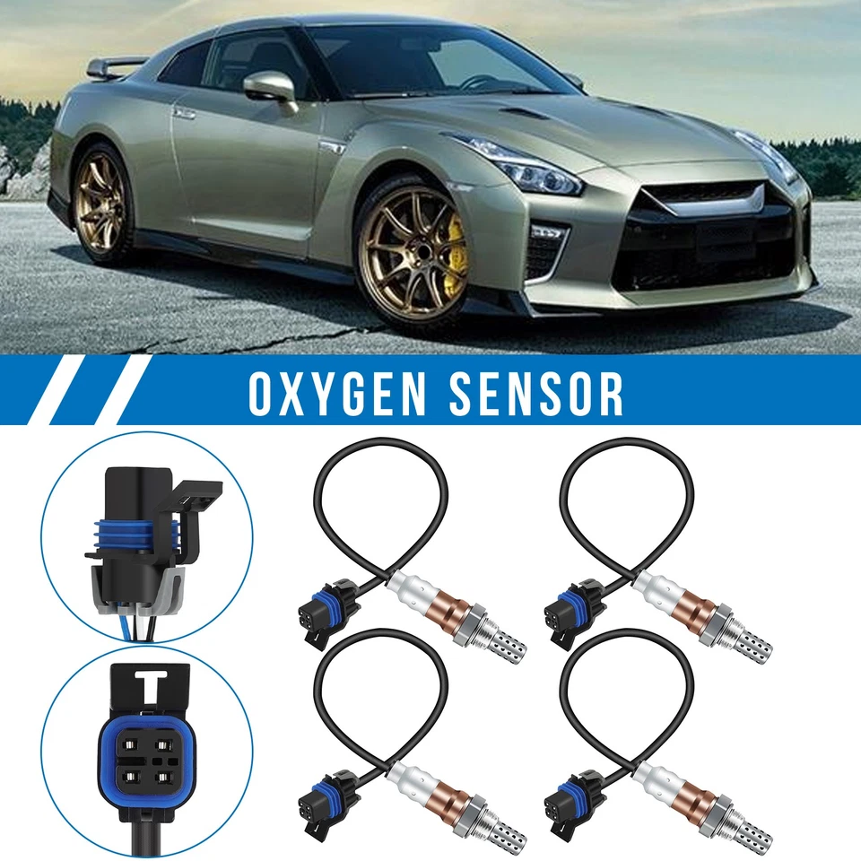 Oxygen Sensor O2 4pcs For 2012-2015 Chevrolet Caprice 3.6L Upstream Downstream - Image 1 of 4