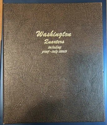 Washington Quarter Album 1932-1978 with proof only Issues - Image 1 of 4