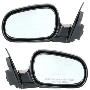 Power Mirror Set Of 2 For 1990-1993 Honda Accord Left And Right Manual Folding - Picture 1 of 12