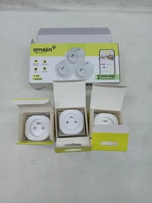 OMAJIN by Netatmo Set de 3 enchufes (tipo E) programable - Imagen 1 de 4