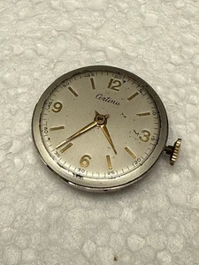 Vintage Certina Kurth Freres Automatic movement with dial Not Running - Picture 1 of 2