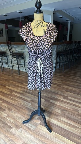 LOUIS VUITTON（LV） Abito monogramma italiano vintage Louis Vuitton taglia 38 con coulisse in vita