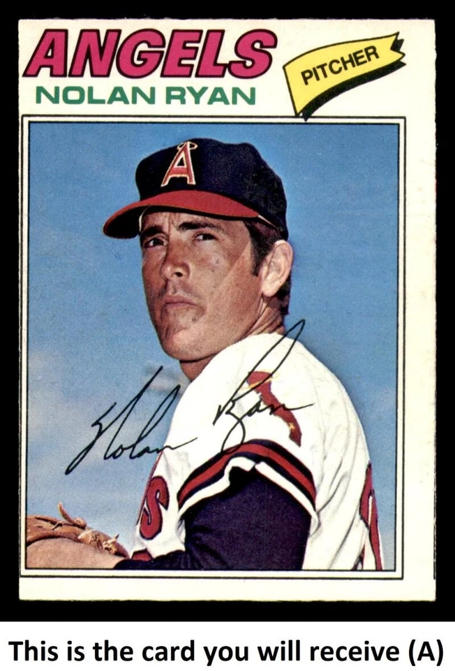 1977 O-PEE-CHEE (OPC) - CALIFORNIA ANGELS Team Set (A) Nolan Ryan o/c - Image 1 of 4