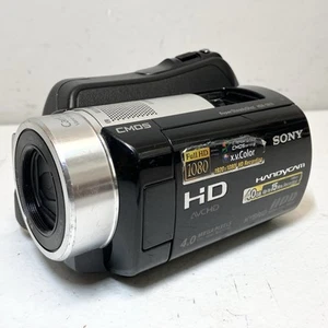 (TESTED-PLEASE READ) SONY HDR-SR10 Black Handycam HD. Parts Only. No accessories - Picture 1 of 9