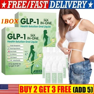 GLP-1 SIX-in-ONE Solution Oral Liquid, 2025 New GLP-1 Oral Solution - Picture 1 of 13